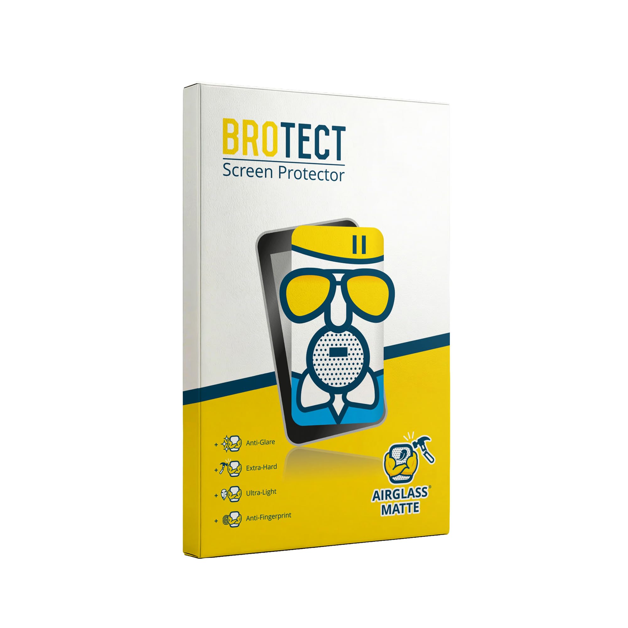 brotect Pellicola Vetro Opaca per Amflow DJI Avinox (3 Pezzi) Protezione Schermo [Anti-Riflesso, Durezza 9H]