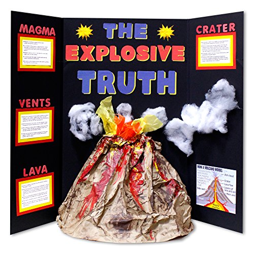 Artskills Display Tri-Fold Board, 35.5" X 44", White (Pa-1393) #TOP1