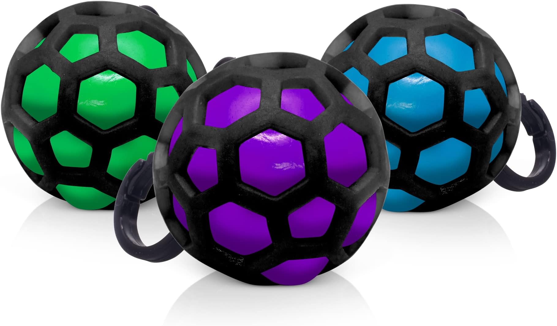 Tobar SCRUNCHEMS FUSION STRESS SQUISH BALL KEYRING Toy