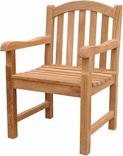 Anderson Teak Chelsea Dining Armchair, Dupione Laurel