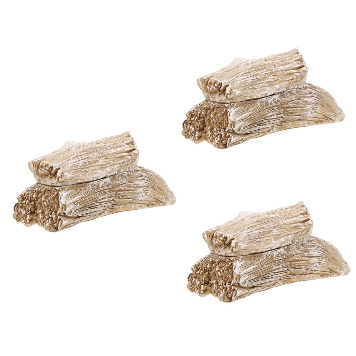 BESTonZON 3 Pièces Boîte de Rangement pour Clés Extérieur Forme de Pierre Cache Clé Décoratif Boîte de Stockage Sécurisée pour Jardin Accessoire Créatif pour Cacher