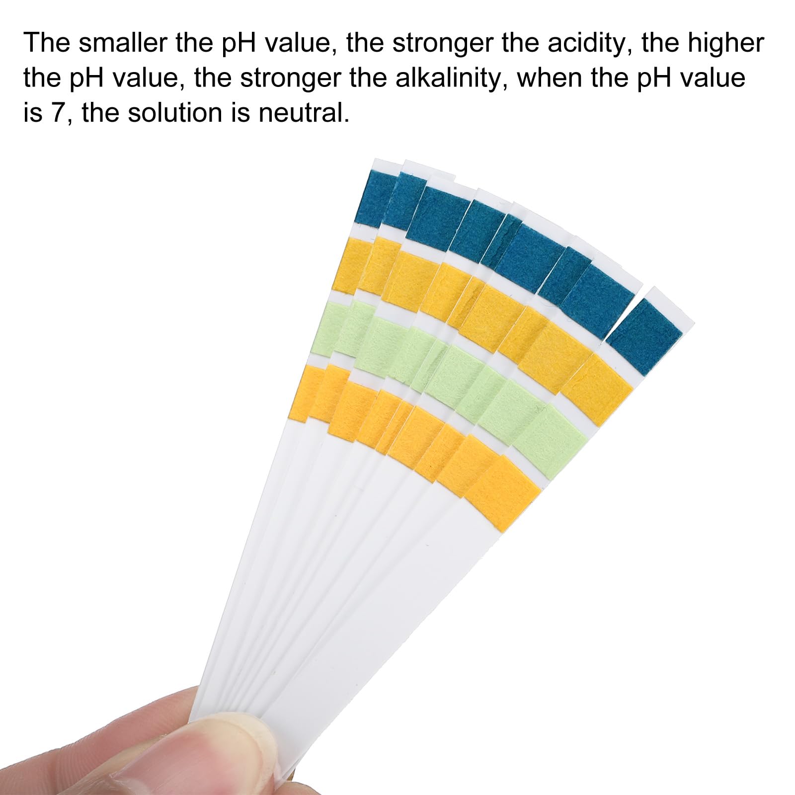 Strisce Test PH 0-14 - 100 Cartine Tornasole Per Acqua, Suolo, Acquari E Analisi Chimica