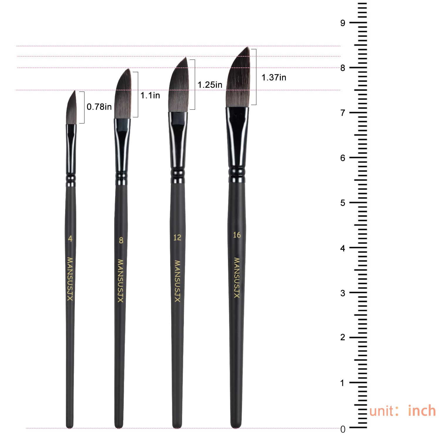 Kaufe Professionelles Malpinsel-Set Für Acryl, Öl, Aquarell, Künstler, Malzubehör, Hochwertige Weiße Stange, Gouache Und Nylon Zum Preis Ab 2.69