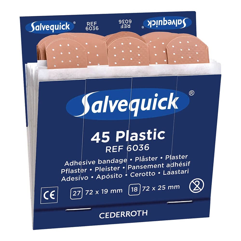 CEDERROTH Verbandkoffer, Füllung gem. DIN 13157, 42 x 11,8 x 30 cm, grün aus Kunststoff, Art.-Nr. 390104 | Verbandskasten | Notfallkoffer | Erste Hilfe Kasten