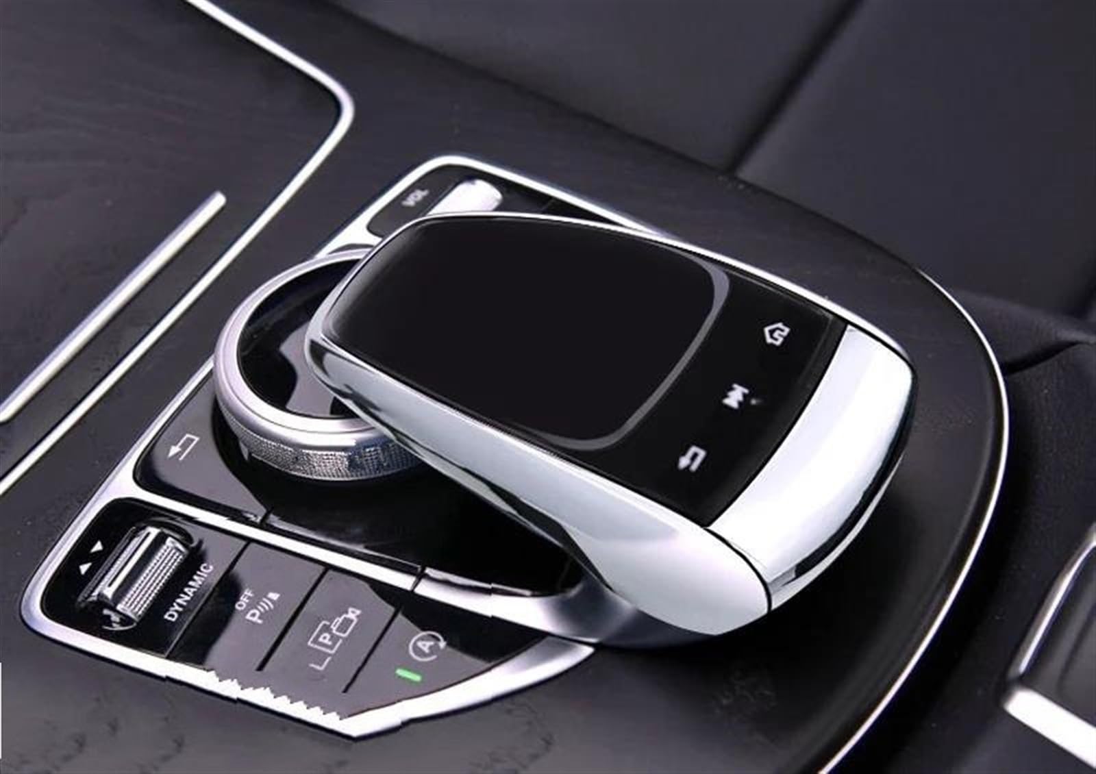 Qibbei Onecolor Car Center Control Mouse Knob Protector Film Cover Sticker For Benz C E G Gls Class W205 W213 Glc X253 Stickers(Onecolor)