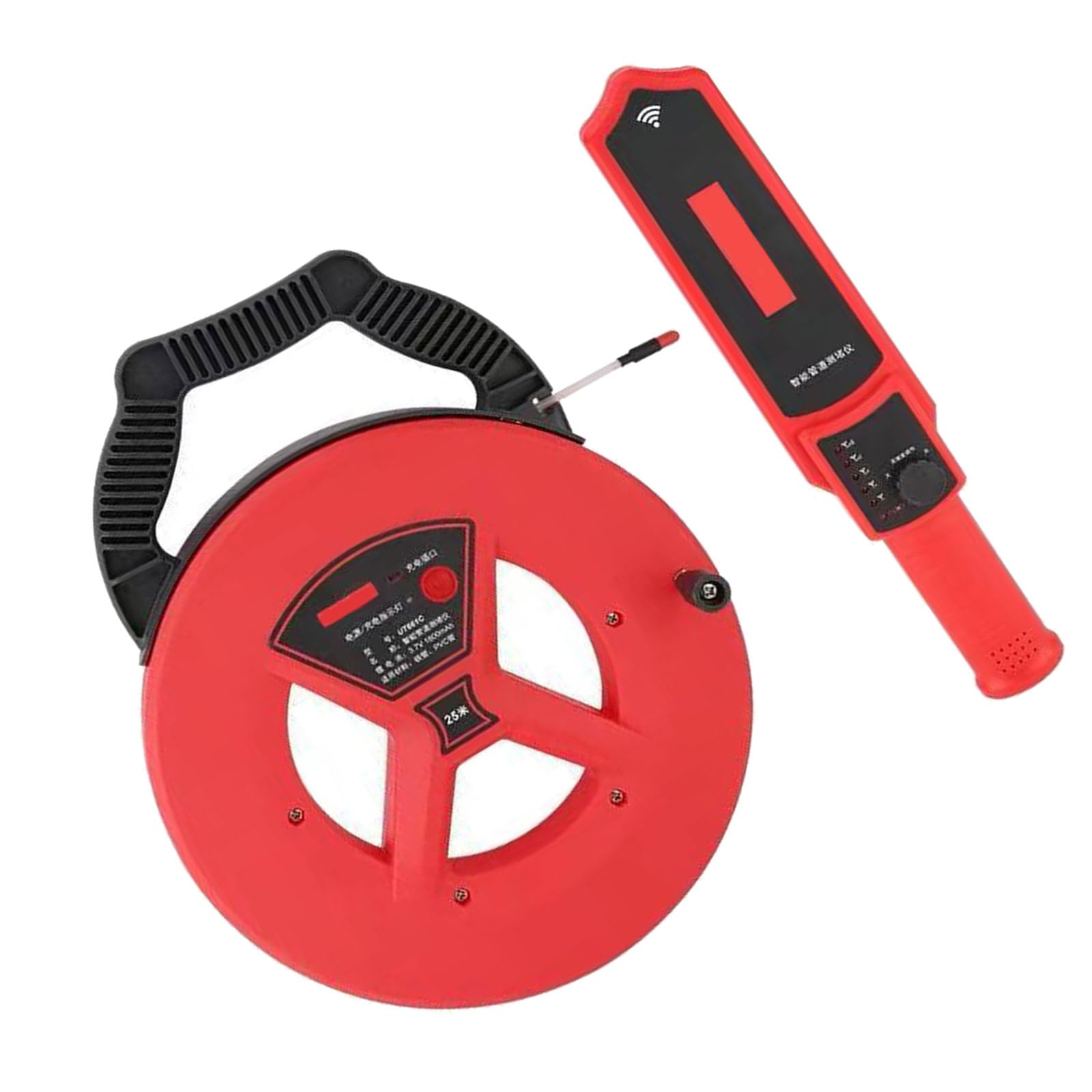 Cazstyk C Professional Pv Iron Pipe Blockage Detector Diagnosti Scanner Pipeline Blocking Logging Plumber Instrument Lightweight