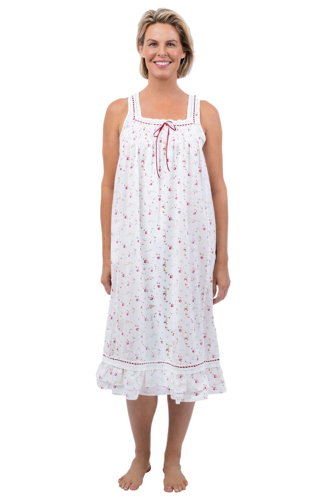 The 1 For U Daphne - Camicia da notte vittoriana da donna, 7 taglie XS-XXXL