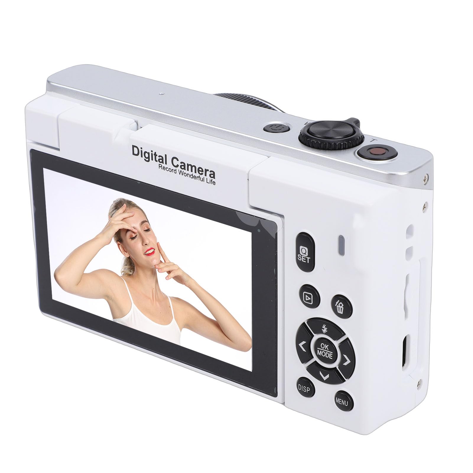 XUMIUZIY Fotocamera Digitale WiFi 4K 75MP, Fotocamera Mirrorless con Zoom