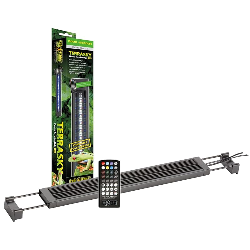Iluminação LED para Terrário Plantado e Répteis Exo Terra TerraSky, 12 W
