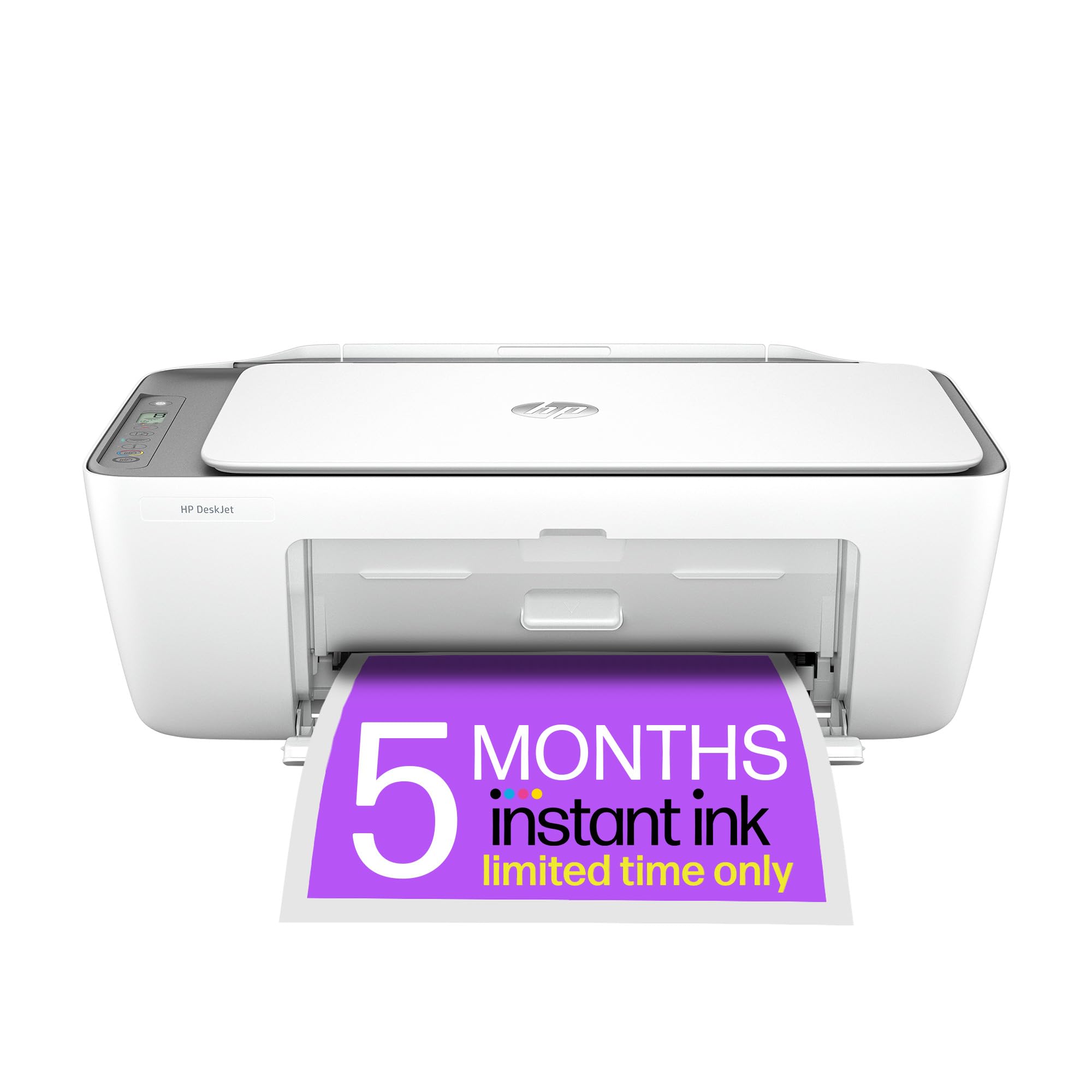 HPDeskJet 2820e All in One Printer | Perfect for Home | Colour | Wireless | Print, Scan & Copy | 5 Months of Instant Ink limited time only | Easy Setup & Reliable Wi-Fi| Cement