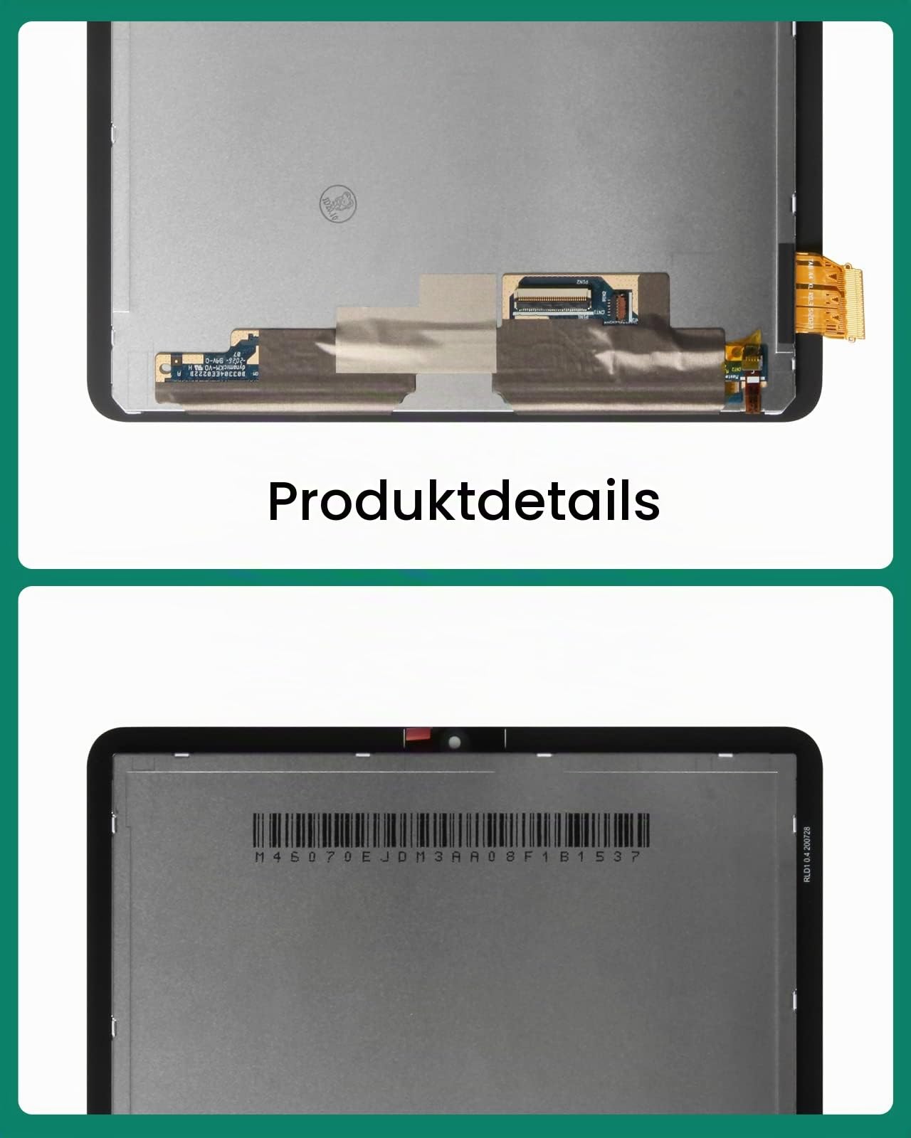 Ersatz für Samsung Galaxy Tab S6 Lite P610 SM-P610 SM-P615 10,4 Zoll LCD Display Touchscreen Digitizer Glas Montage Reparatur Teile