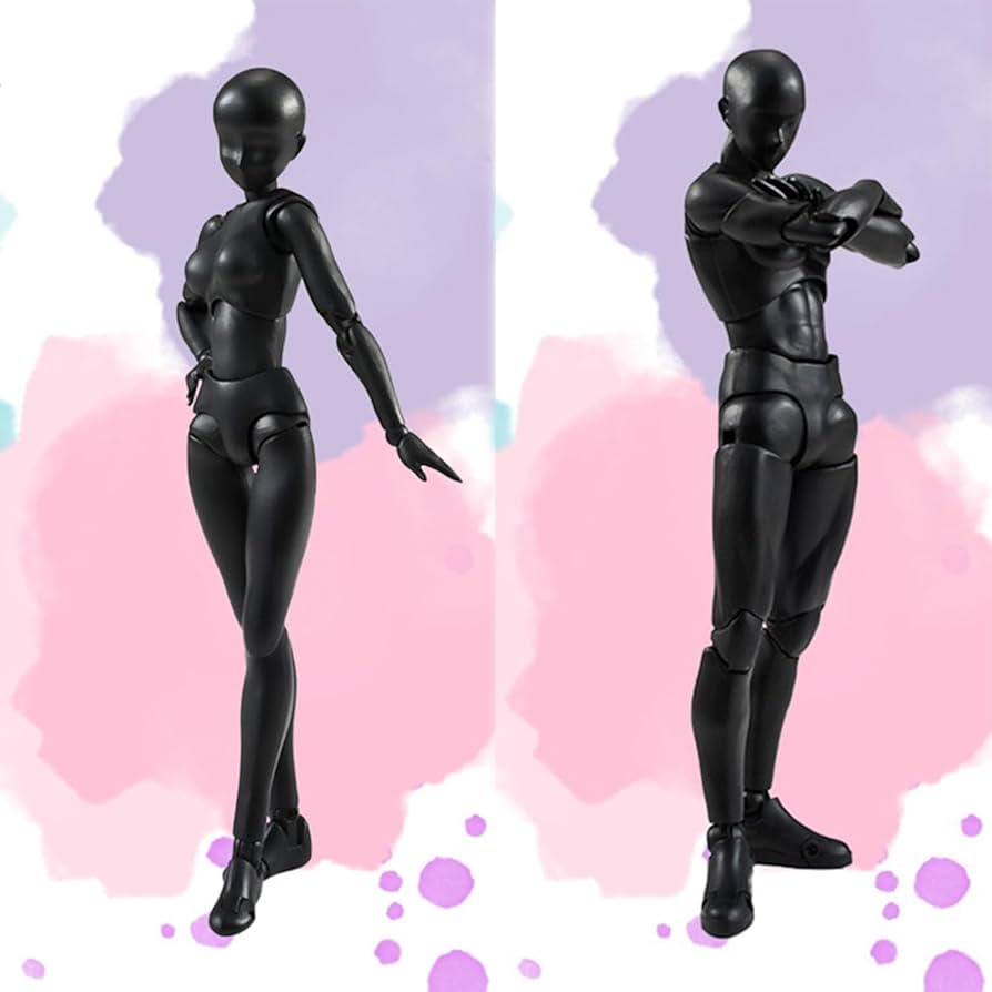 Amazon | Huijokf デッサンモデル デッサン人形素体漫画 モデル