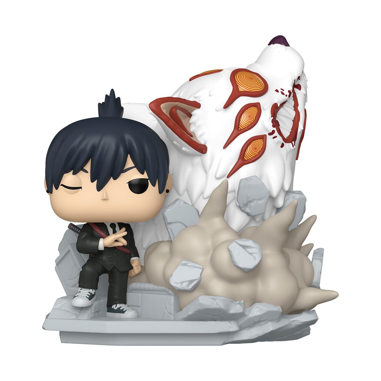 Funko Pop! Moment: Chainsaw Man, Aki Hayakawa, (Fox Devil), Collectable Vinyl Figure, Gift Idea, Official Merchandise - Image 2