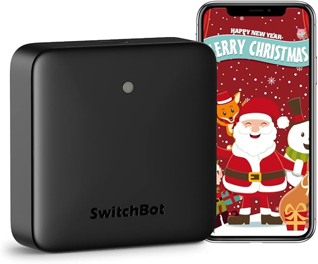 SwitchBot Hub Mini Smart Remote Control, Universal IR Remote Hub for Smart Home, IR Remote for TV and Air Conditioner, Connect SwitchBot Devices to WiFi, Works with Alexa, Google Home, Siri, IFTTT