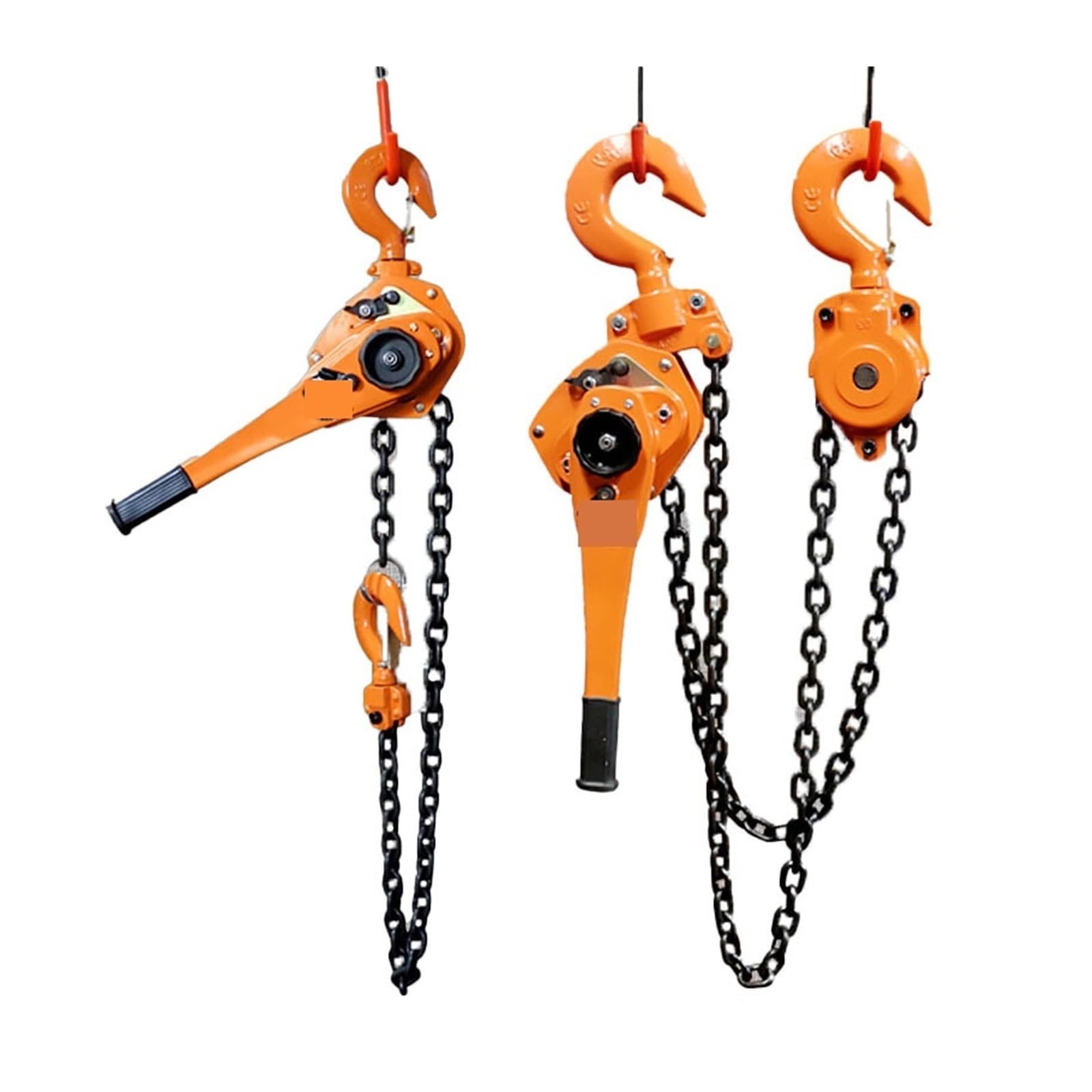 Kettenzug, 0,8 Tonnen - 6 Handhebelhebemaschine Kleiner Hebeketten-Handhebekran Manueller Handplattenspanner Spanner | 1.6t 1.5m