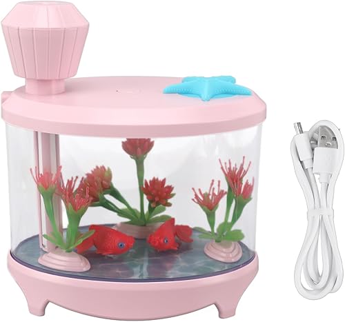 Miniatura 10 de Mini humidificador con niebla fría, humidificador pequeño para el hogar, automóvil, oficina, dormitorio, humidificadores USB silenciosos de