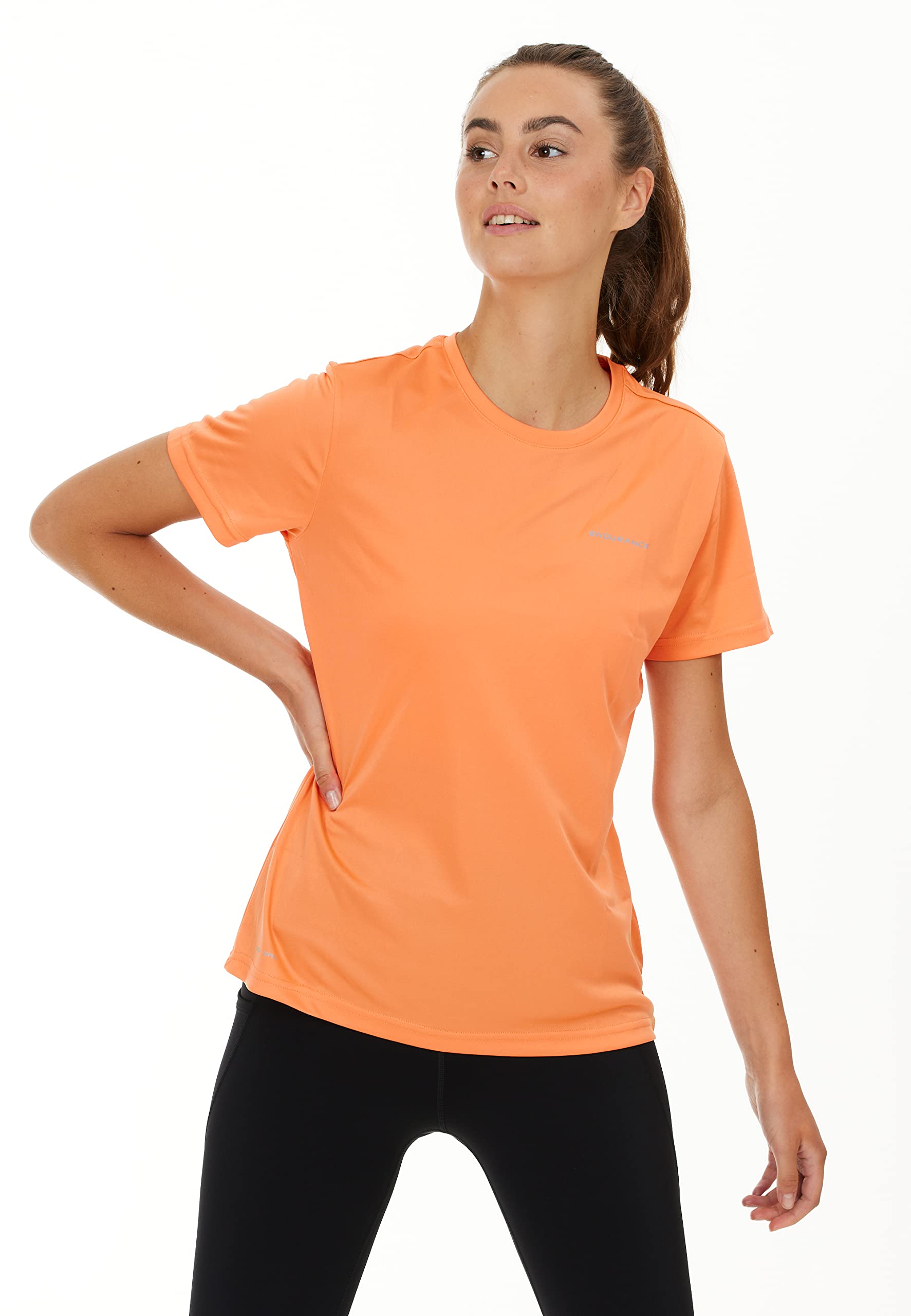 ENDURANCE Keily T-Shirt Tangerine 40 - Image 2
