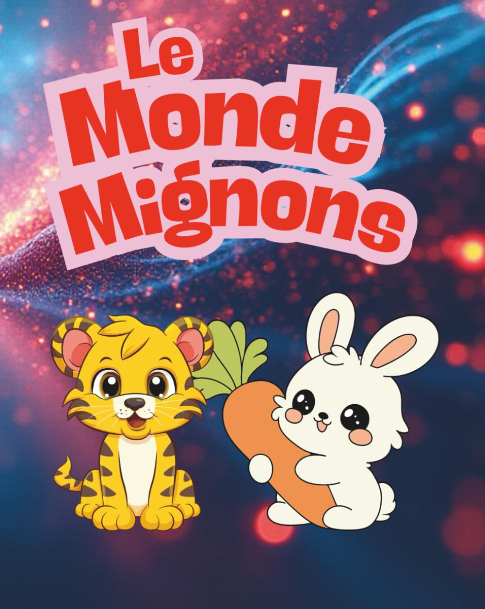 Le Monde Mignon: Livre de coloriage d’animaux adorables pour enfants 3+