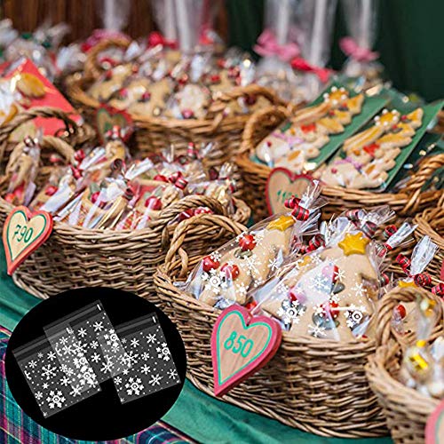 Ylinwtech 400 Pezzi Plastica Biscotti Sacchetto