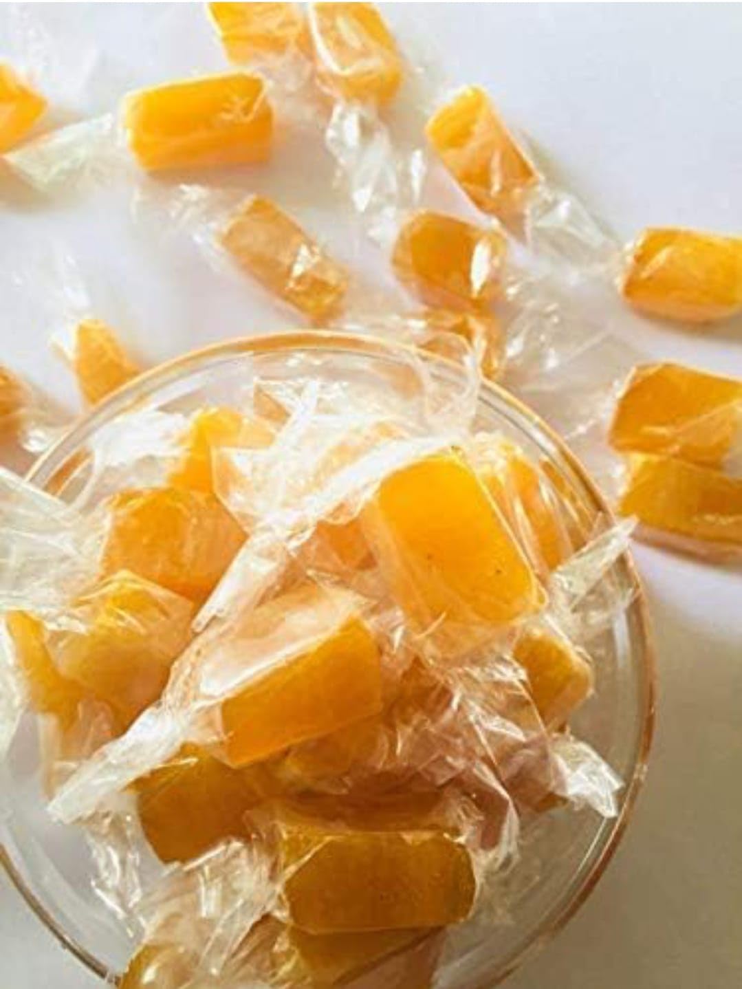 Shri Swastik Organics Aam Papad Toffee | Mango Papad Candy | Alphanso Aam Toffee | Healty Fruit Snack | Mango Pulp Candy 500 Gram