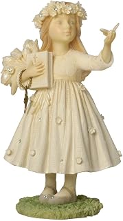 Enesco Foundations Communion Girl Figurine, 4.53-Inch