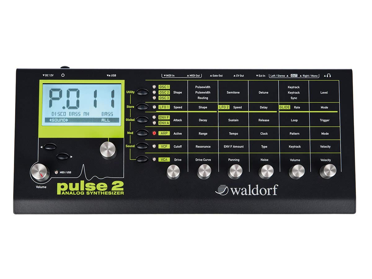 Amazon | Waldorf Pulse 2 アナログ シンセサイザー 音源モジュール 