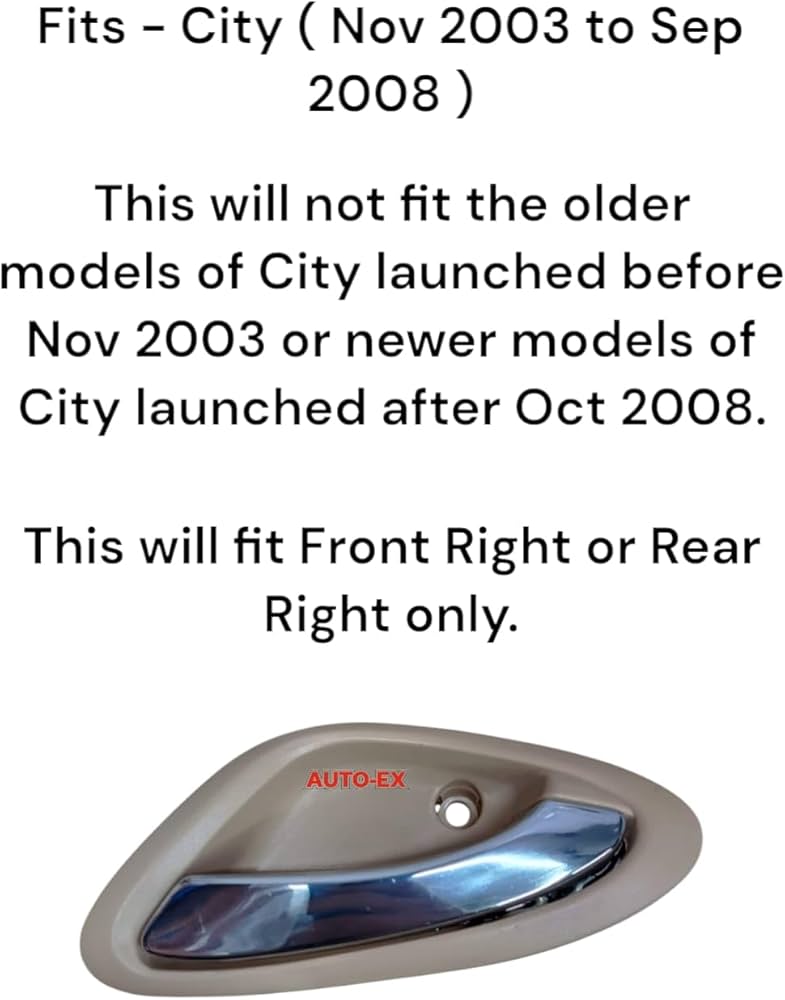 Auto-Ex Inner Inside Door Handle Lock RC Lever Compatible