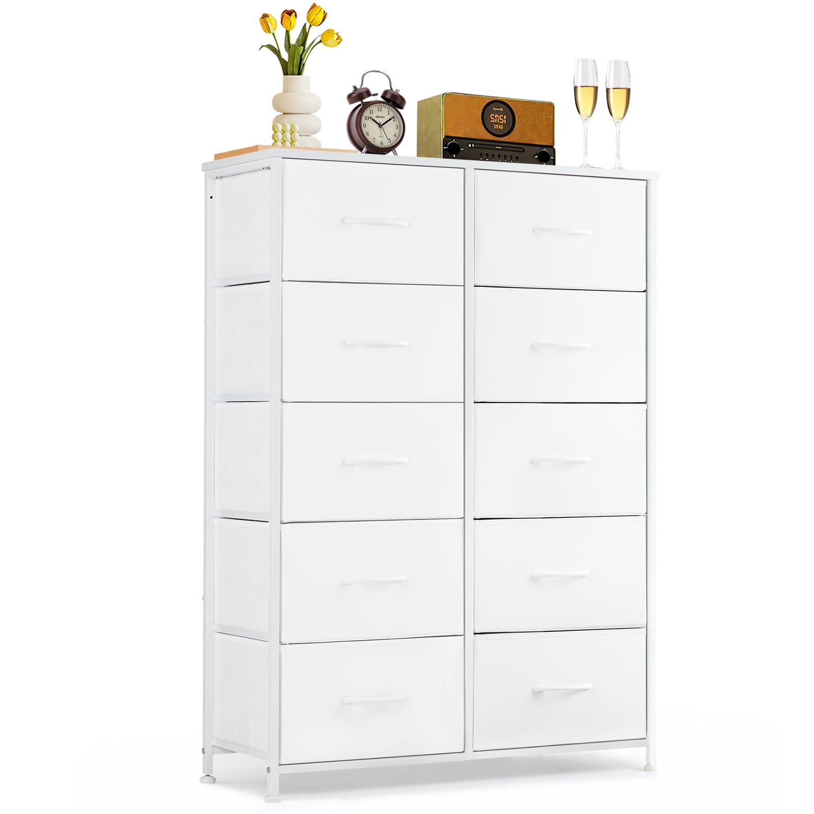 View 1 of **PART ONLY** SageNest 10-Drawer Fabric Dresser