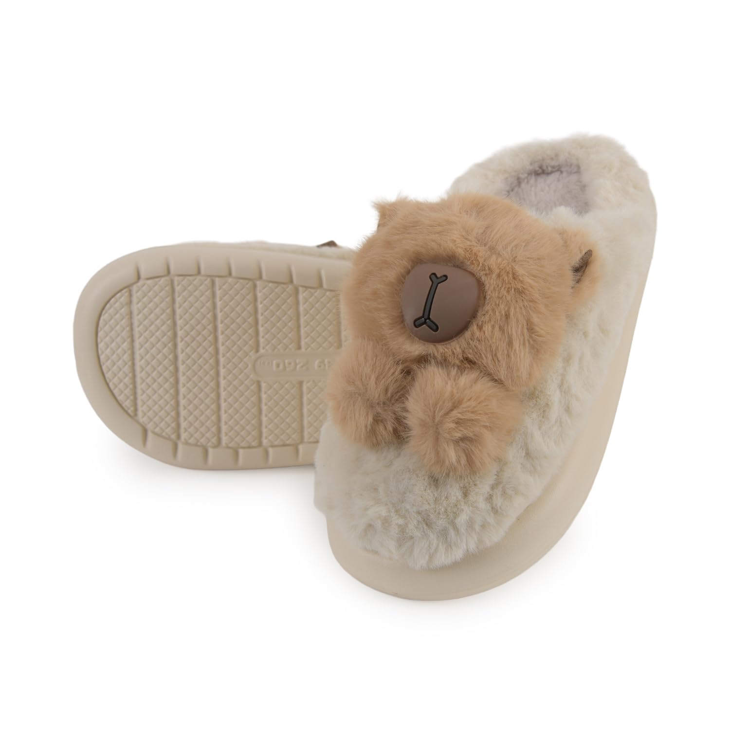 Ultra Cozy Warm Slippers, Soft Faux Fur Closed Toe Indoor Clogs for Men & Women, Comfortable Winter Home Shoes-image-31