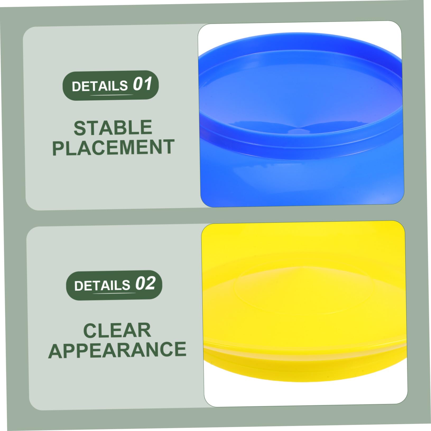 UPKOCH 3 Ensemble Pagaie avec Plateau Tournant Accessoires de Jonglage pour Tout-Petits Jouets Adresse avec Bâtonnets Plastique Plateaux pour Équilibre et Spectacles