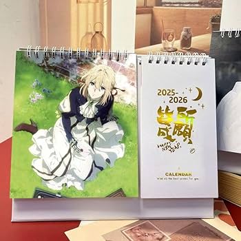 ヴァイオレット・エヴァーガーデン　公式設定集　2022年 スクールカレンダー ヴァイオレットエヴァーガーデン スクールカレンダー