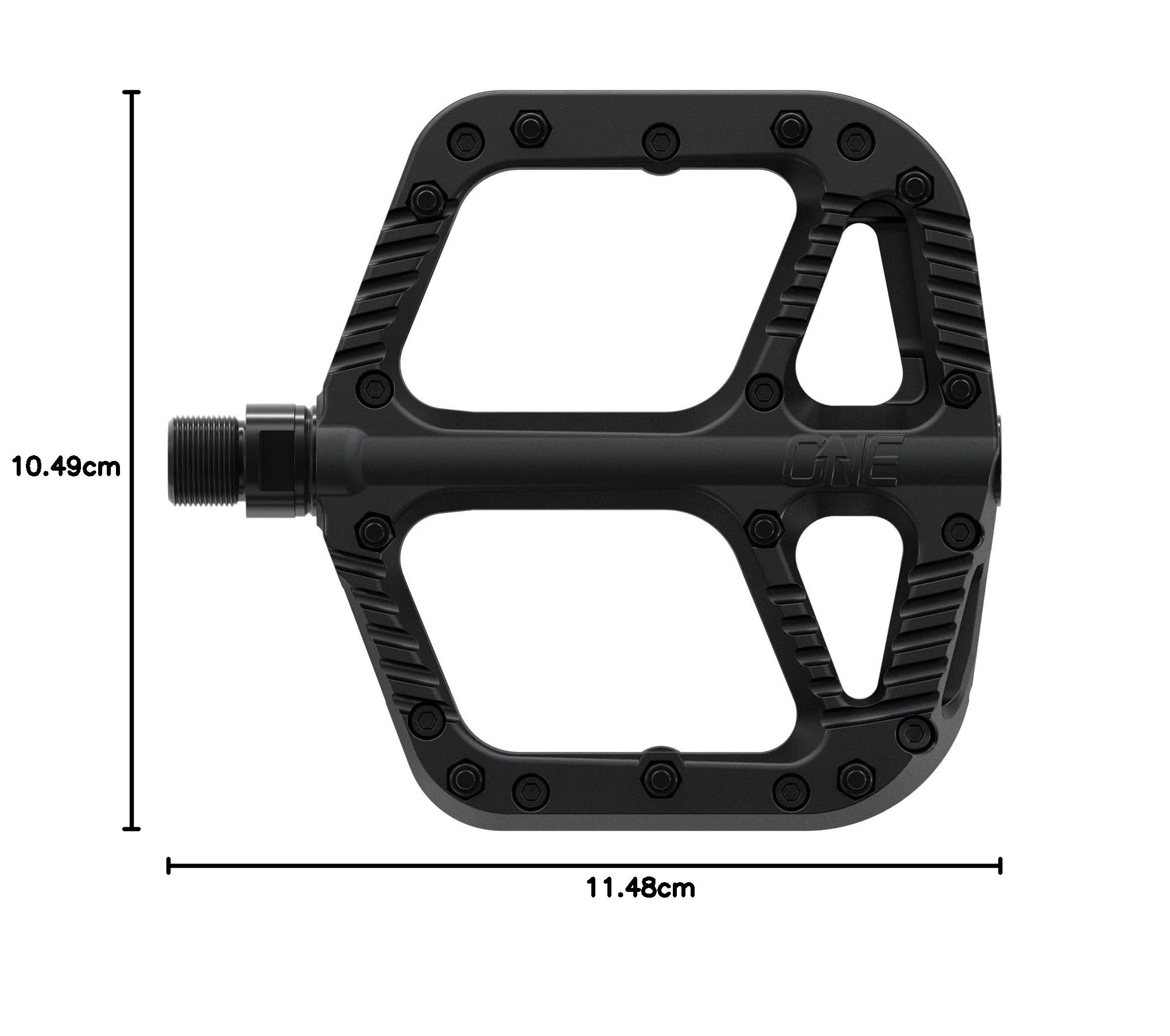 Amazon | OneUp Components コンポジットペダル ブラック – 軽量で耐久