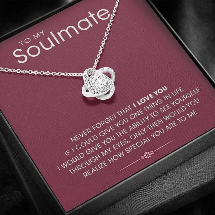 SEOLFOR Best Gift For Soulmate - Pure 925 Sterling Silver Necklace Gift With Certificate of Authenticity and 925 Stamp|Pendant for Women|Chain for Women|Gift for Women l 6 Months Warranty (B0D7Q1DM7B) Amazon Price History, Amazon Price Tracker
