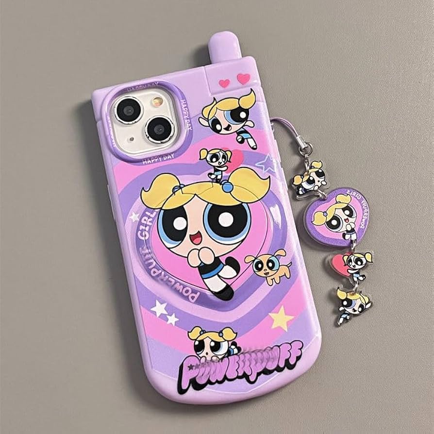 Amazon.co.jp: YHN パワーパフガールズ スマホケース iphone