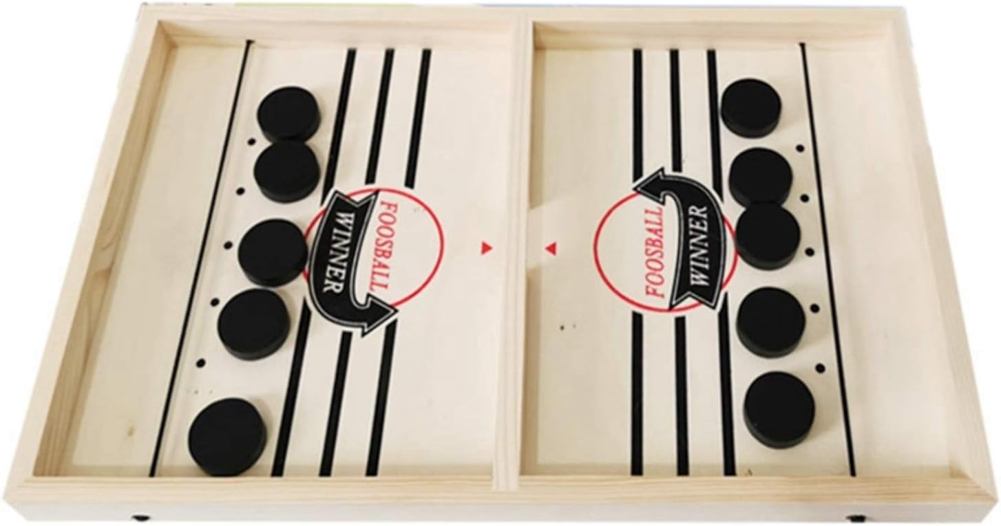 TOOGOO Sling Puck Game,Slingshot Games Toy, Foosball Winner Board Game,Bounce Chess Party Home Interactive Games Toy,Adults Parent-Child Interactive Chess Toy