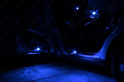 Miniatura 4 de SAWE - Bombillas LED 12-SMD 3528 Festoon de 1.732 in para puerta lateral de coche de cortesía de bucle rígido de 1.73 pulgadas bombillas LED 561 562