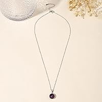 Vista 48 de Natural Jade Necklace for Women Sterling Silver Adjustable Handmade Green Jade Pendant Necklaces Healing Crystal Necklace Good Luck Gift for Her