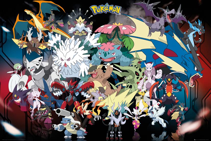 Pokemon GB Eye, Mega, Maxi Poster, 61x91.5cm, Multicolor (FP3813)