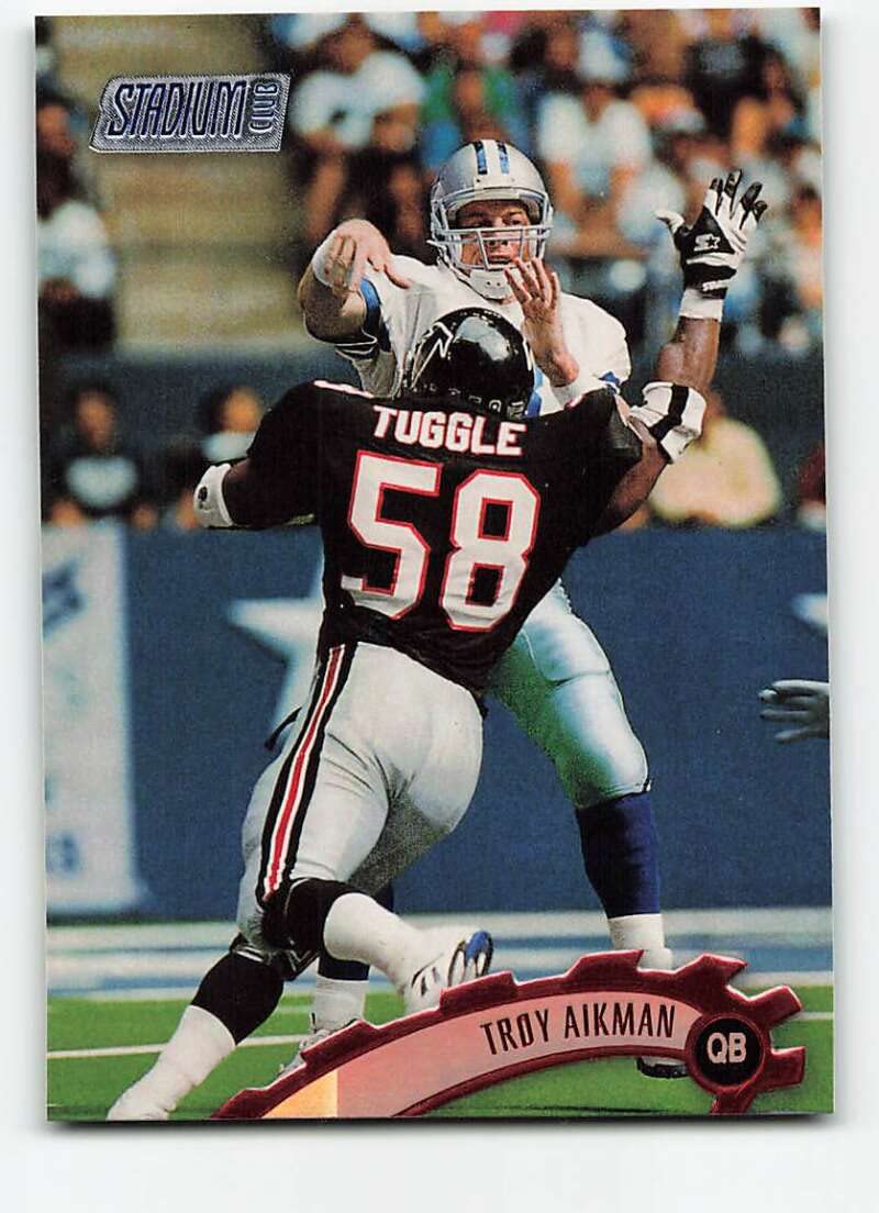 Amazon.com: 1997 Topps Stadium Club #45 Troy Aikman NM-MT Dallas