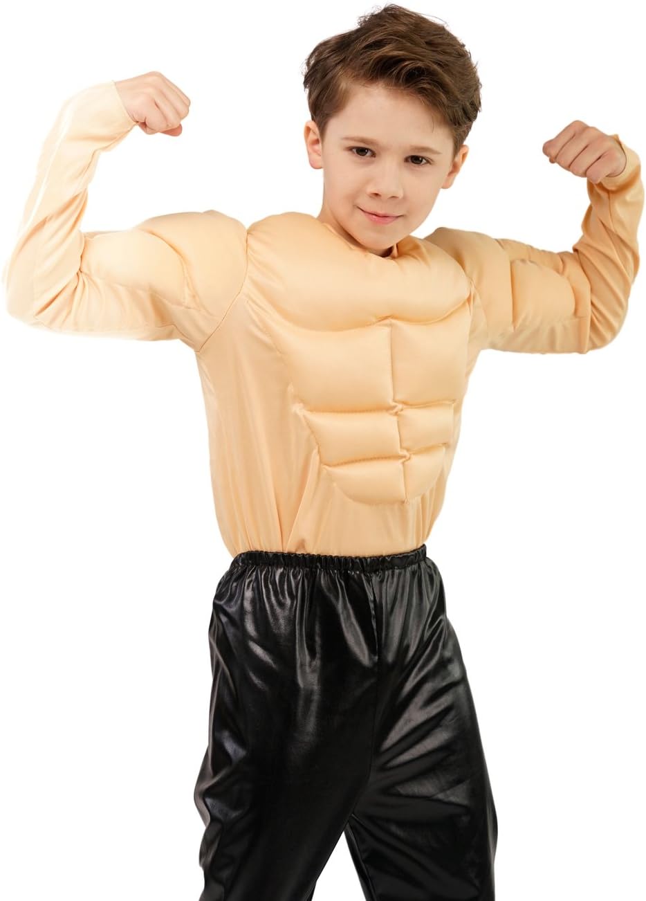 - Kids Boy Muscle Shirt Costume