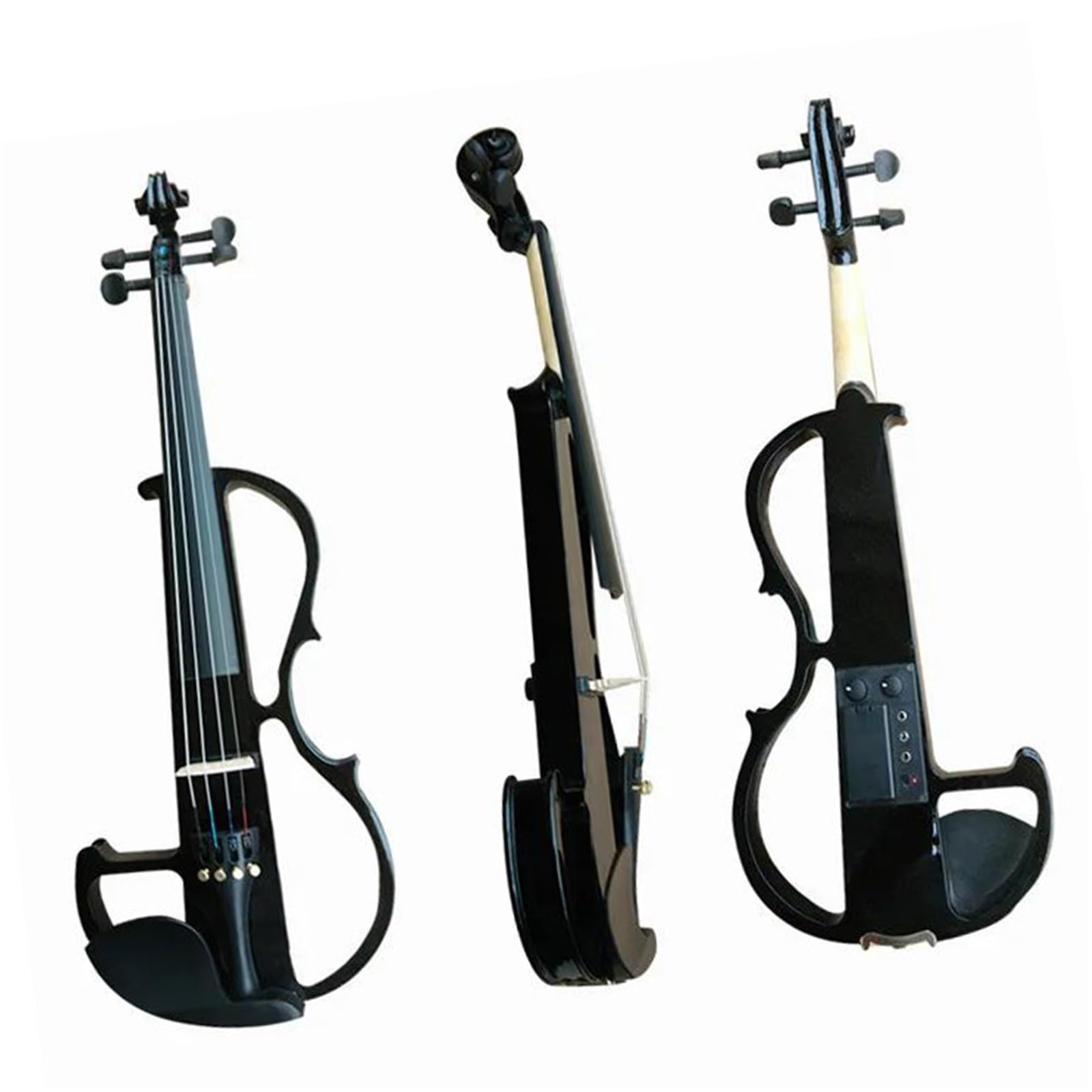 Violín Electrónico Para Principiantes Instrumento Profesional 4/4 Instrumento De Violín(1/2)