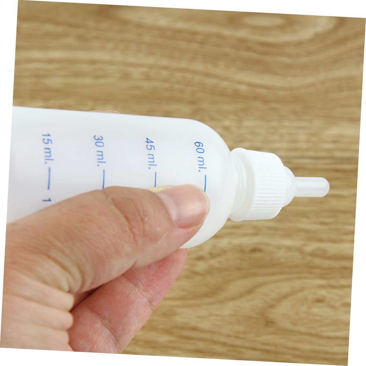 Toddmomy Dog Cat Nursing Feeding Bottle Set 60ml Capacity Kitten Bottle Feeder Professional Brush