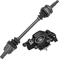Vista 19 de Detroit Axle - Ejes CV delanteros para Chevy Trailblazer EXT Buick Rainier GMC Envoy XL XUV Olds Bravada Isuzu Ascender Saab 9-7x, 2003 2004 2005
