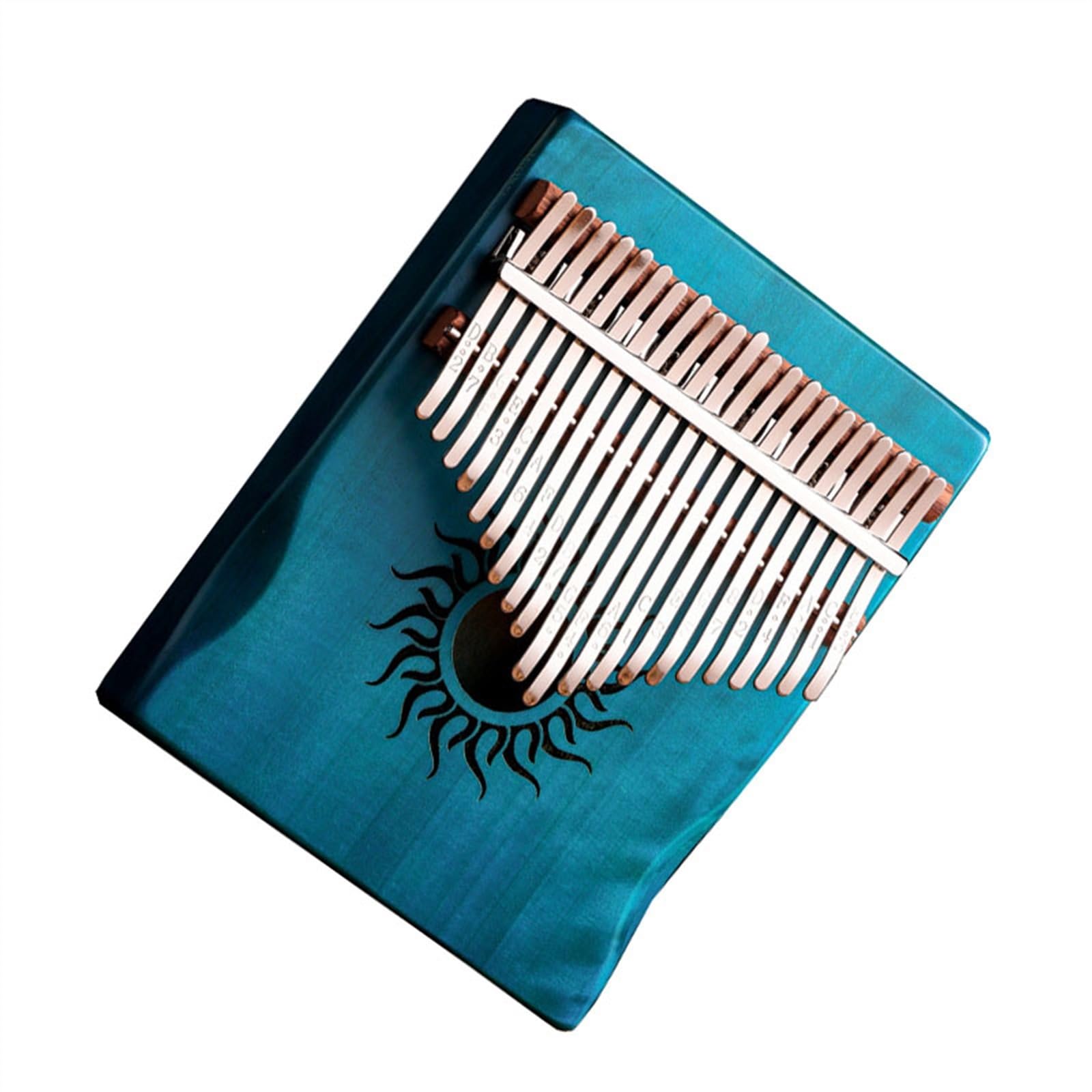 21 Teclas Kalimbas Mini Madera De Arce Kalimba Profesional Pulgar Piano Instrumentos Musicales Kalimba Para Principiantes (Color : 03)