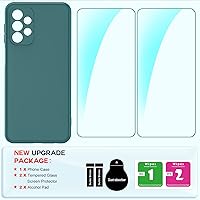 Vista 7 de LeYi Funda para Samsung A23 4G/5G, Galaxy A23 con [2 unidades] Protector de pantalla de vidrio templado y protector de lente de cámara, funda