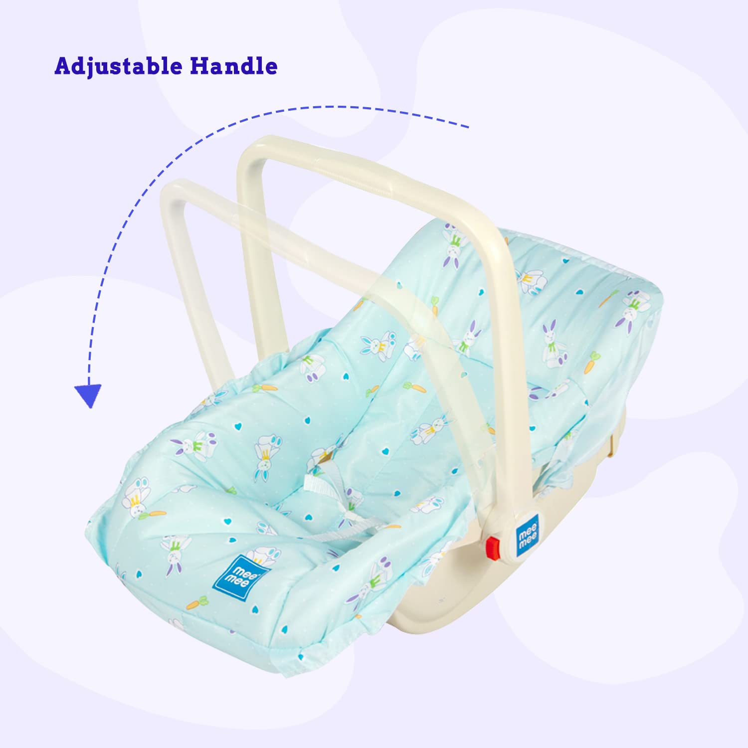 Mee Mee 5-in-1 Baby Carry Cot - Rocker & More -5 Mee Mee 5-in-1 Baby Carry Cot - Rocker & More -5