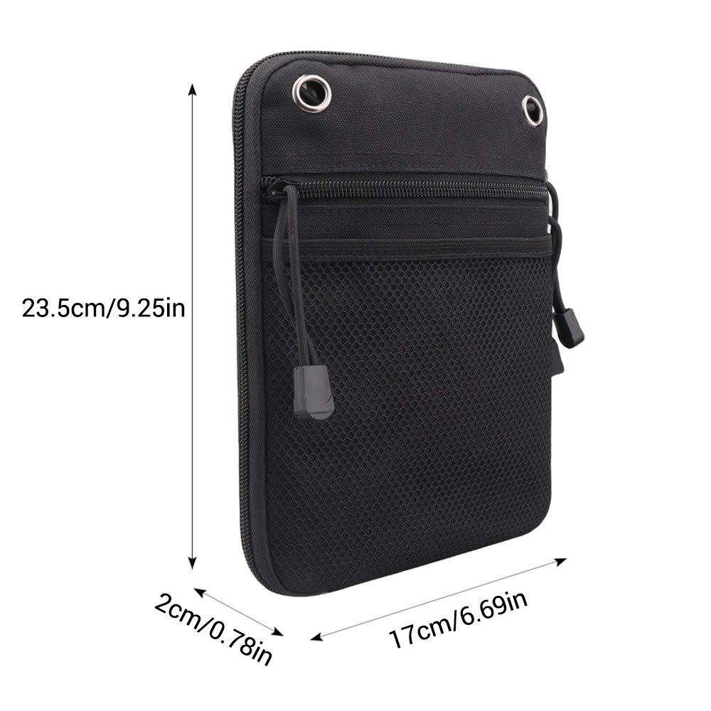 MEROURII Verdeckte Pistolentasche 23,5x17cm - Taktische Gürteltasche Mit Schlaufen