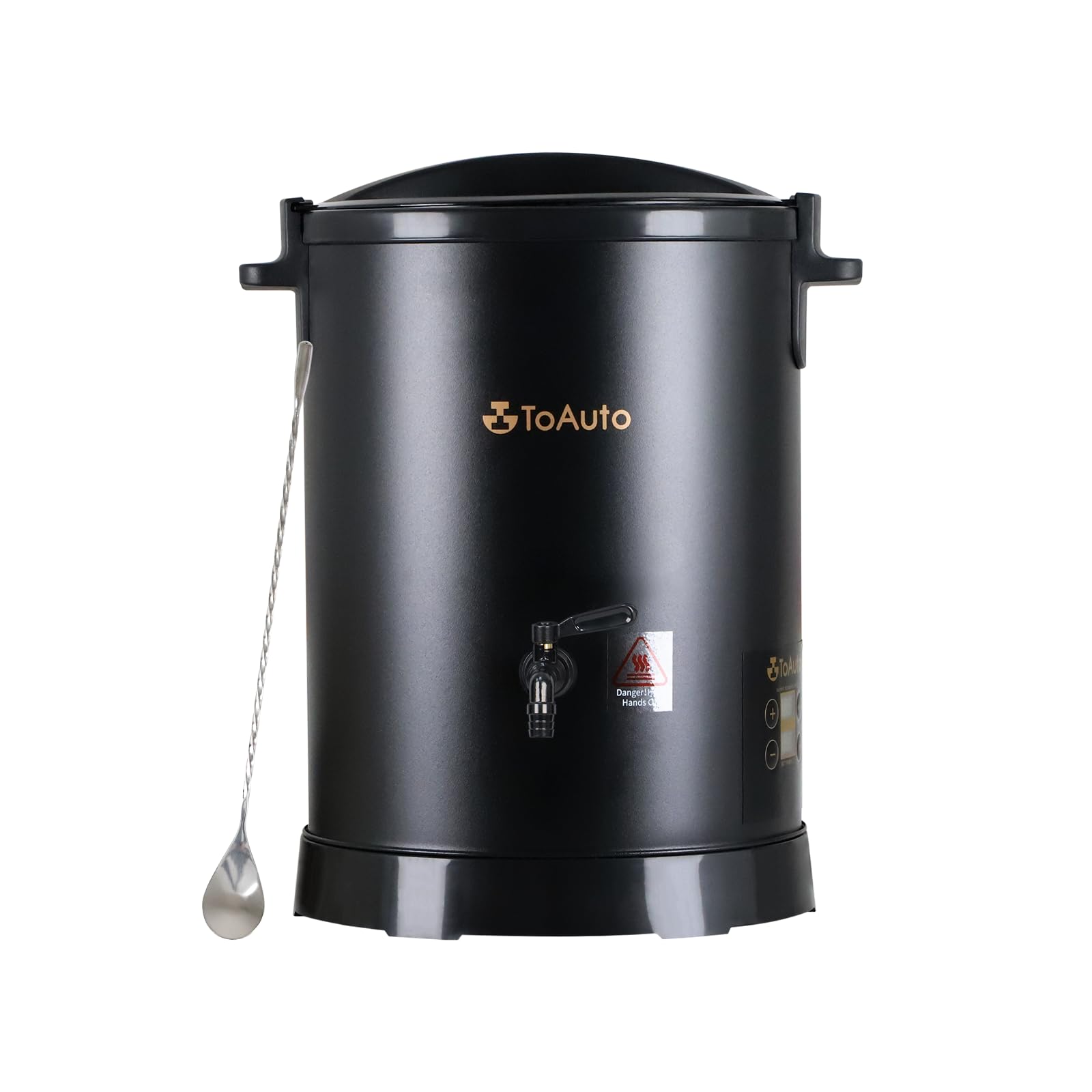 TOAUTO WMF-6L Digital Wax Melter for Candle Making, Easy Pour Spout, Large Electric Wax Melting Pot, Wax Melt with Precise Temperature Control Panel, No