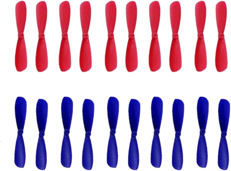 UAV Propeller, 20 Propeller Blades, 1.81 in Ab Positive and Negative propellers are Suitable for Quadcopter with a Shaft Diameter of 0.039 in，Remote Control Aircraft Parts skrnrhrery