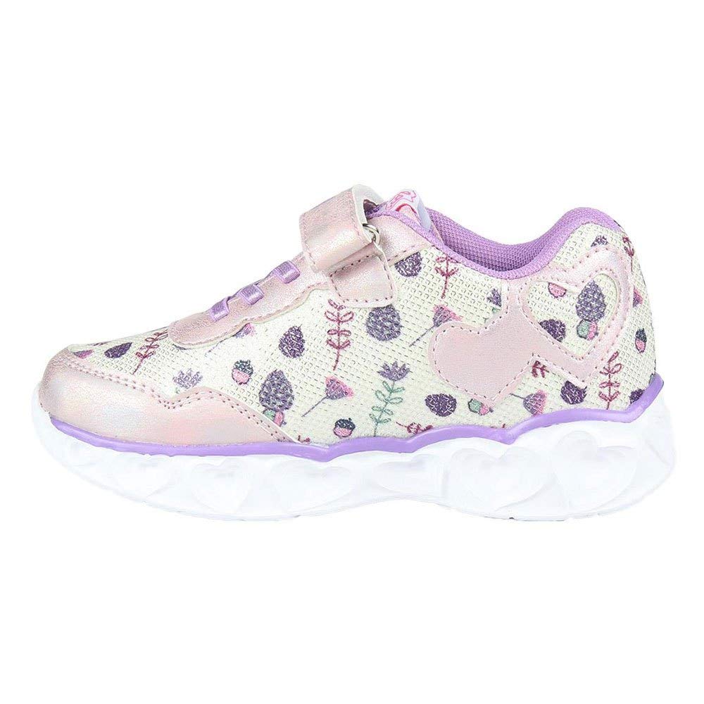 CERDÁ Life'S Little Moments Cerdá - Zapatillas Led Peppa Pig de Color Lila Zapatillas LED Peppa Pig de Color LilaNiñas